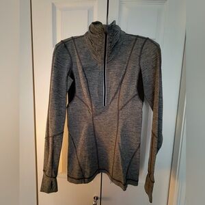 Lulemon running top - half zip
